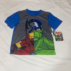 Marvel Avengers boys flannel sleepwear flameresist